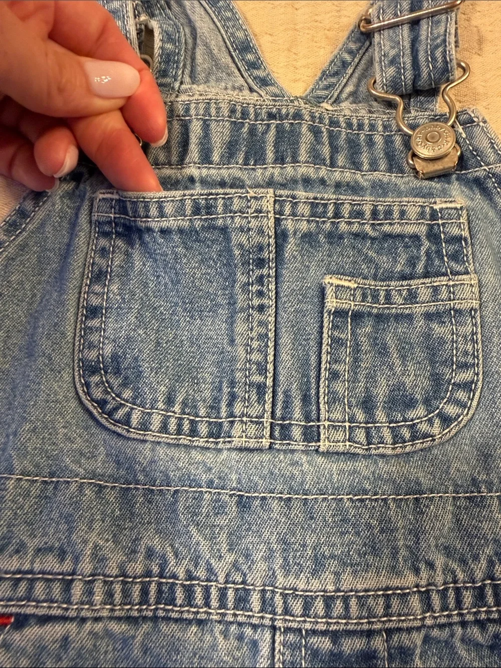 Vintage! 90s! GAP Classic Baby Gap Denim Overalls, sz 18-24 months